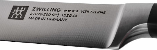 Zwilling J.A. Henckels Vier Sterne Σετ Μαχαίρια με Βάση από Ανοξείδωτο Ατσάλι 7τμχ