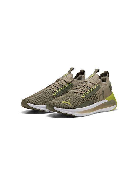Symmetry Fuzion Bărbați Pantofi sport Alergare Khaki