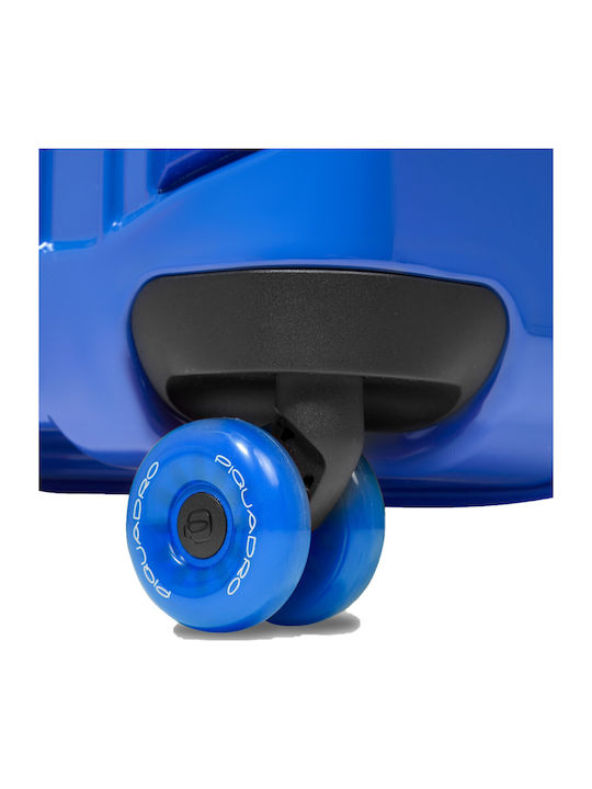 Piquadro Μεγάλη Βαλίτσα Ταξιδίου Σκληρή Pop Blue με 4 Ρόδες Ύψους 80εκ.