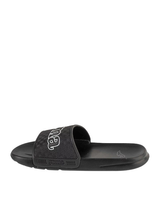 S.land Men's Black Slides