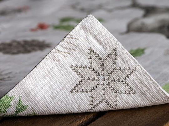 Placemats Maison D'hermine Christmas Brown 48x33cm 4pcs