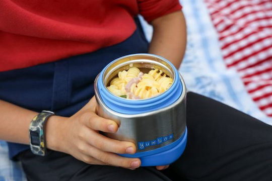 Yumbox Plastic Kids' Food Container 0.295lt Blue