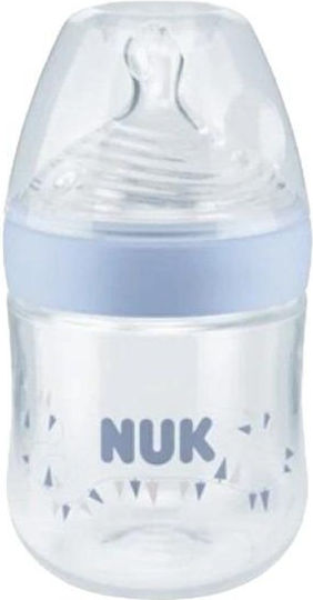 Nuk Πλαστικό Μπιμπερό Nature Sense Κατά των Κολικών με Θηλή Σιλικόνης για 0-6 μηνών Πράσινο Πράσινο 150ml