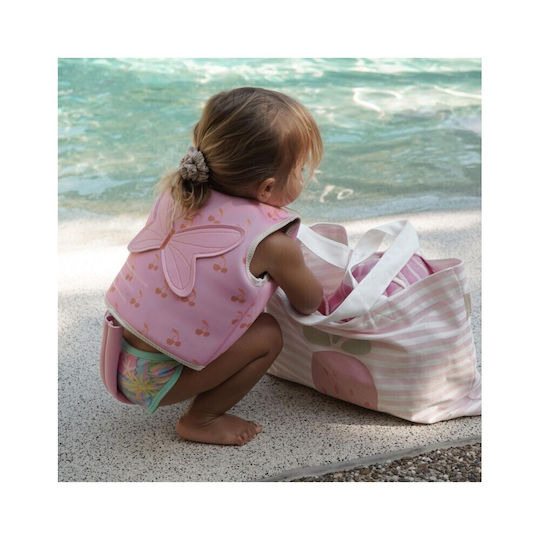 Sunnylife Kinder-Schwimmweste Cotton Candy Cherry 2-3 Jahre