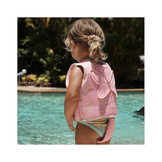 Sunnylife Kinder-Schwimmweste Cotton Candy Cherry 2-3 Jahre