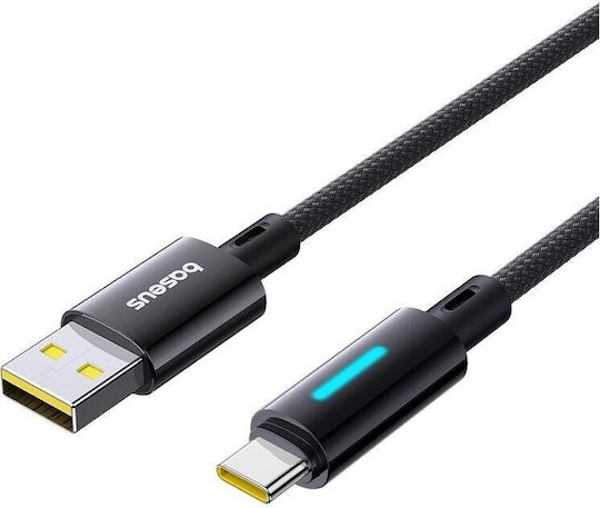 Baseus Charging USB 2.0 Kabel USB-C männlich - USB-A 100W Schwarz 1m