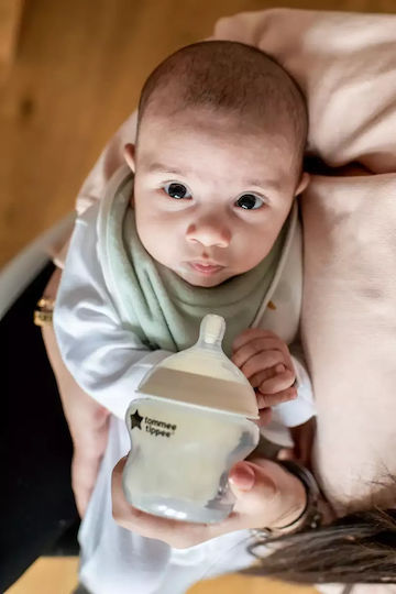 Tommee Tippee Σετ Πλαστικά Μπιμπερό Closer To Nature Κατά των Κολικών με Θηλή Σιλικόνης για 0+ μηνών 9τμχ