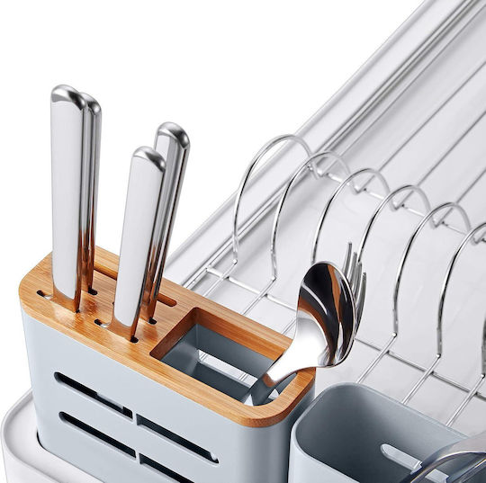 Collapsible Στραγγιστήρι Νεροχύτη Inox Γκρι 42x29cm