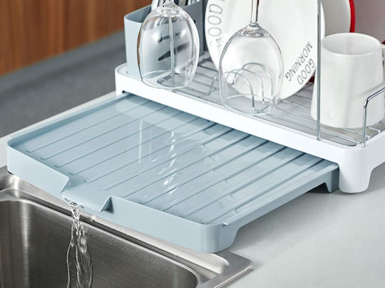 Collapsible Στραγγιστήρι Νεροχύτη Inox Γκρι 42x29cm