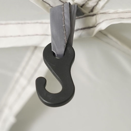 vidaXL Pop Up Shade for 6 People Gray