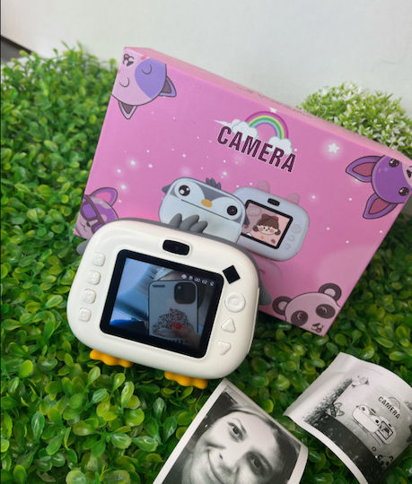 25621-121 Παιδική Φωτογραφική Μηχανή 20MP με Θερμική Εκτύπωση Γκρι