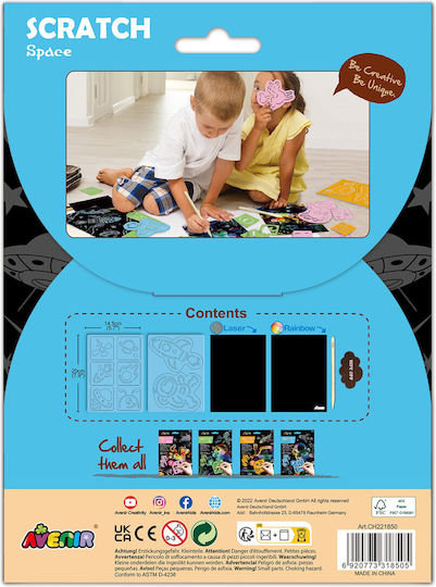 Avenir Malerei Scratch Space für Kinder 3+ Jahre alt+ Jahre