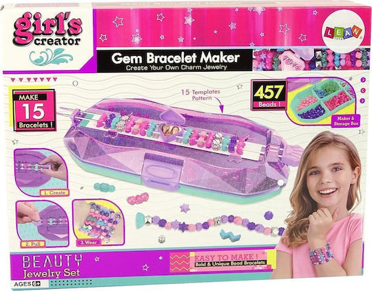 Sport Lean Kit Making Colored Bead Bracelets Container Wizard