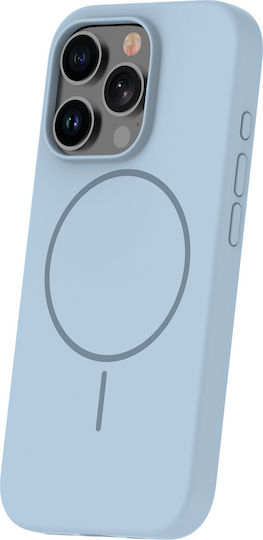 TelForceOne Silicone Thin Mag Back Cover Silicone Blue (iPhone 13)