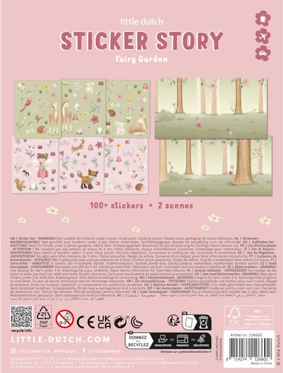 Little Dutch Sticker Set Fairy Garden