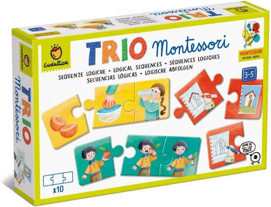 Ludattica Montessori Εκπαιδευτικό Παιχνίδι Γνώσεων για 3+ Ετών