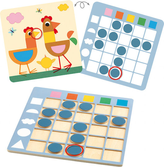 Djeco Eduludo Coloformix Educational Game Knowledge for 3+ years Years Old