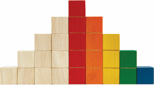 Plan Toys Κύβοι Για Μέτρημα Educational Game Knowledge made of Wood for 3+ years Years Old
