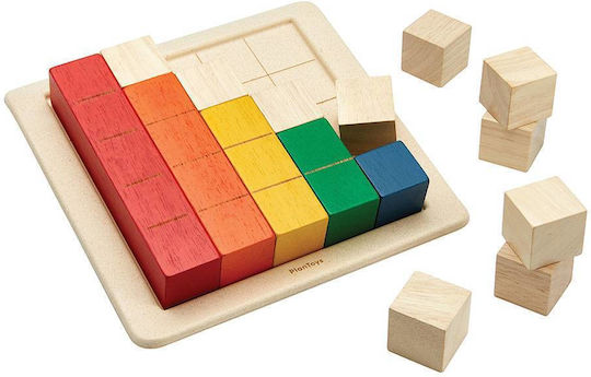 Plan Toys Κύβοι Για Μέτρημα Educational Game Knowledge made of Wood for 3+ years Years Old
