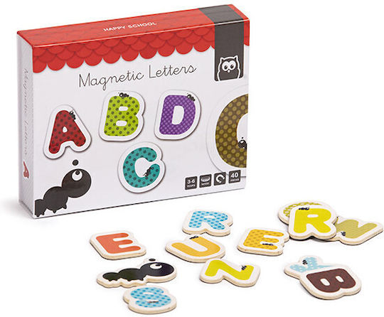Eureka Magnetic Letters Образователна Игра Образователни за 3-6 Години