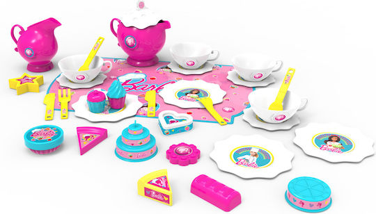 Bildo Barbie Σετ Τσαγιού με Αξεσουάρ & Cupcake Barbie για 3+ Ετών