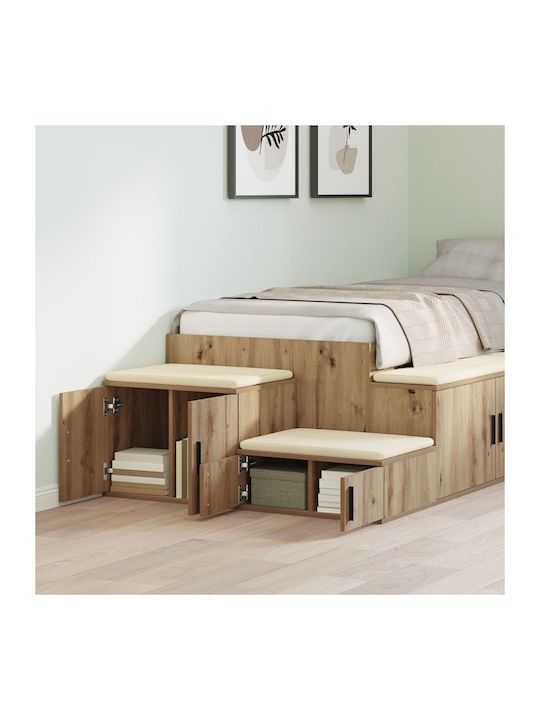 Cabinet Storage Wooden L127xW41xH40cm
