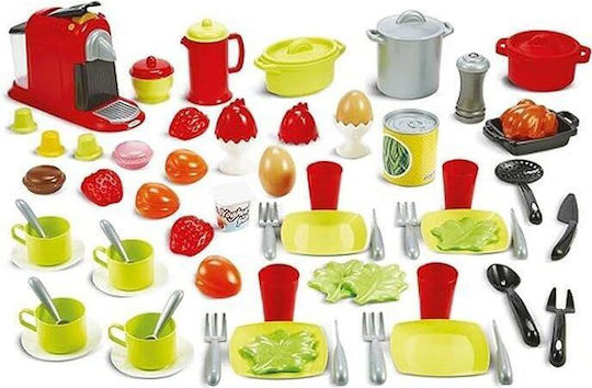 Ecoiffier Cooking Game / Kitchenware Dinner Set 70pcs