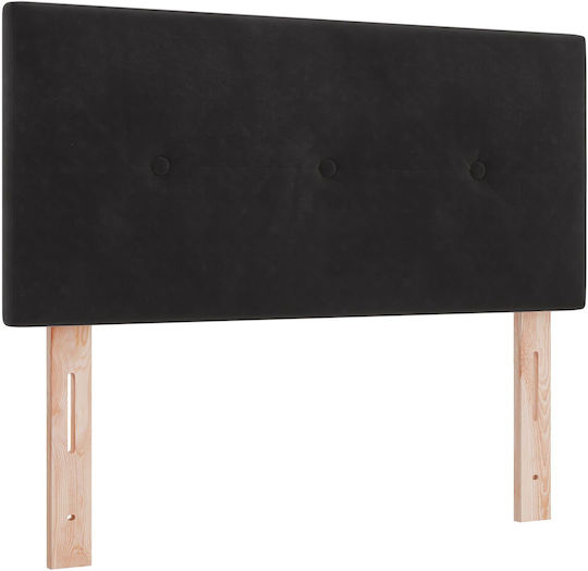 vidaXL Wooden Bed Headboard Black 90x88cm
