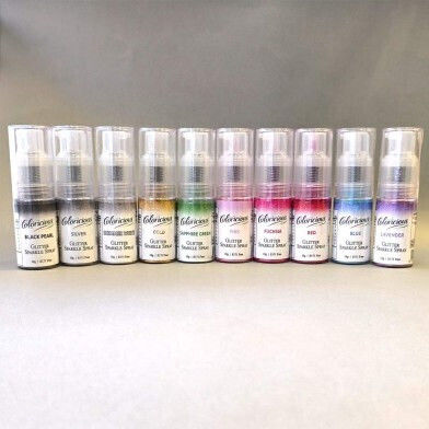 Lilac Purple Glitter Spray 10g Coloricious
