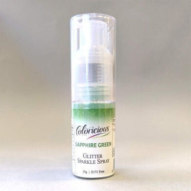Изумрудено зелена блестяща спрей 10g Coloricious