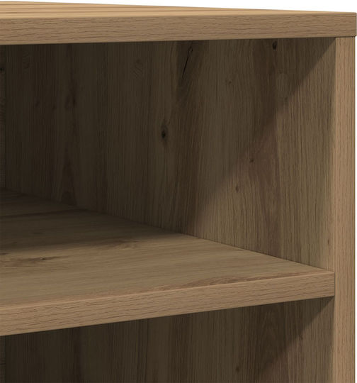 Cabinet de Birou cu roți Artisan Oak 60x50x67cm