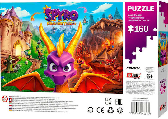 Παιδικό Puzzle Spyro Reignited για 6+ Ετών 160pcs Good Loot