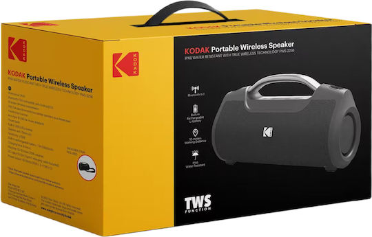 Kodak PWS-2258 Ηχείο Bluetooth 60W με Διάρκεια Μπαταρίας έως 12 ώρες Μαύρο