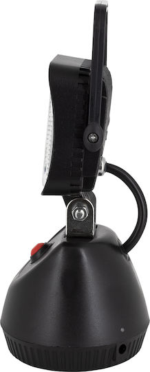 GloboStar Arbeitsbeleuchtung Batterie LED IP54 mit einer Helligkeit von bis zu 2500lm mit Ladekabel für Auto & Steckdose