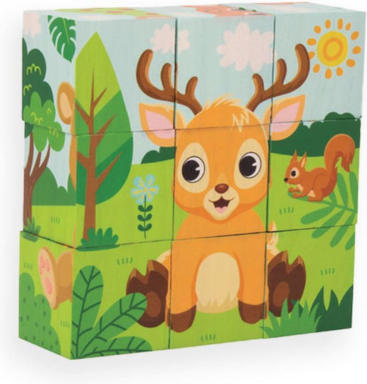 Holzpuzzle Kinderpuzzles 24 Teile Luna