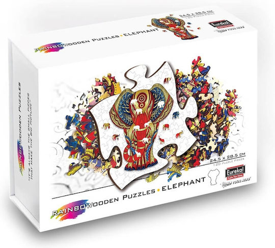 Lemnos Puzzle pentru Copii 120buc Eureka