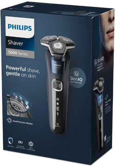 Philips Series 5000 S5885/35 Rotating Electric Shaver Body Rechargeable