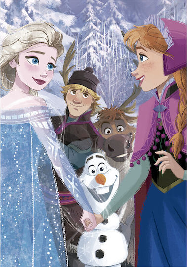 Disney Frozen Пъзел 104бр