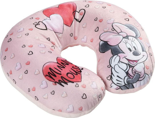 Carner Βρεφικό Μαξιλάρι Ταξιδιού Ροζ Minnie Mouse
