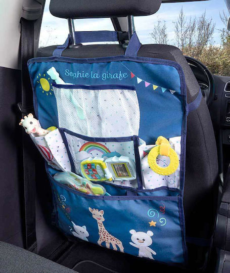 Sophie La Girafe Car Organizer Blue