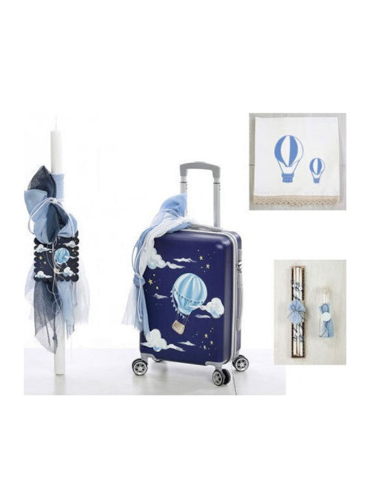 Bellissimo Hot Air Balloon Baptism Set with Hot Air Balloon Subject