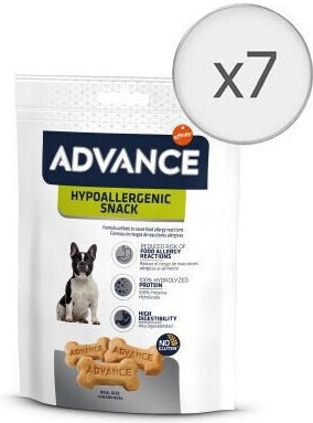 Advance Hypoallergenic Λιχουδιά Σκύλου Διαίτης με Κρέας 150gr 7τμχ