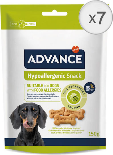 Advance Hypoallergenic Λιχουδιά Σκύλου Διαίτης με Κρέας 150gr 7τμχ