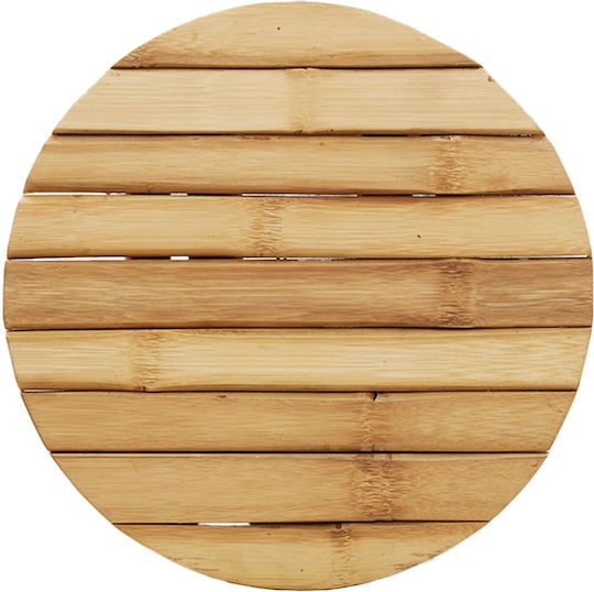 Σκαμνάκι Rattan Beige 30x30x36cm Σκαμνάκι Rattan Beige 30x30x36cm