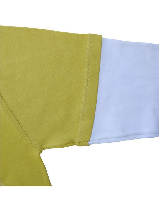 Men's Undershirt Long-sleeved Χρώμα Λαχανί