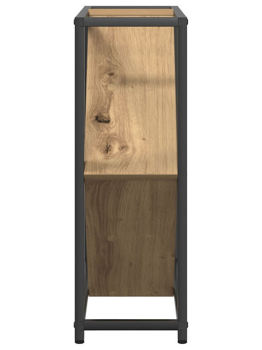 vidaXL Επιδαπέδια Κάβα Ποτών Ξύλινη Καφέ 51x18x52.5εκ.