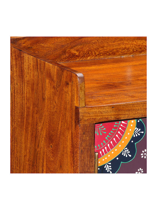 Schuhschrank aus Massivholz 55x34x75cm