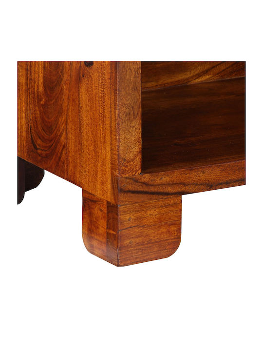 Schuhschrank aus Massivholz 55x34x75cm