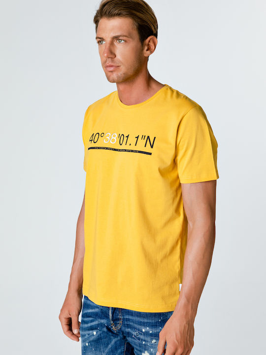T-shirt Κίτρινο