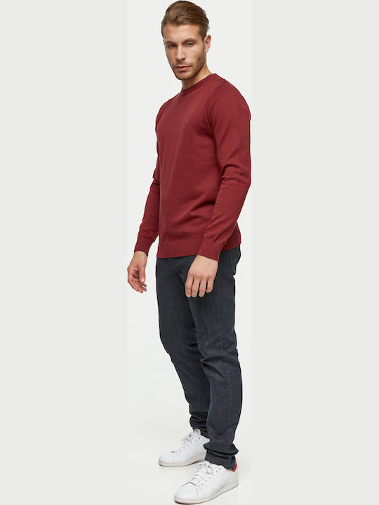 Pulover cu mânecă lungă Burgundy